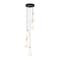 Z-Lite Farrell 5 Light Chandelier, 12in. W x 11in. H, Matte Black 3043P6-5R-MB - alternate 1
